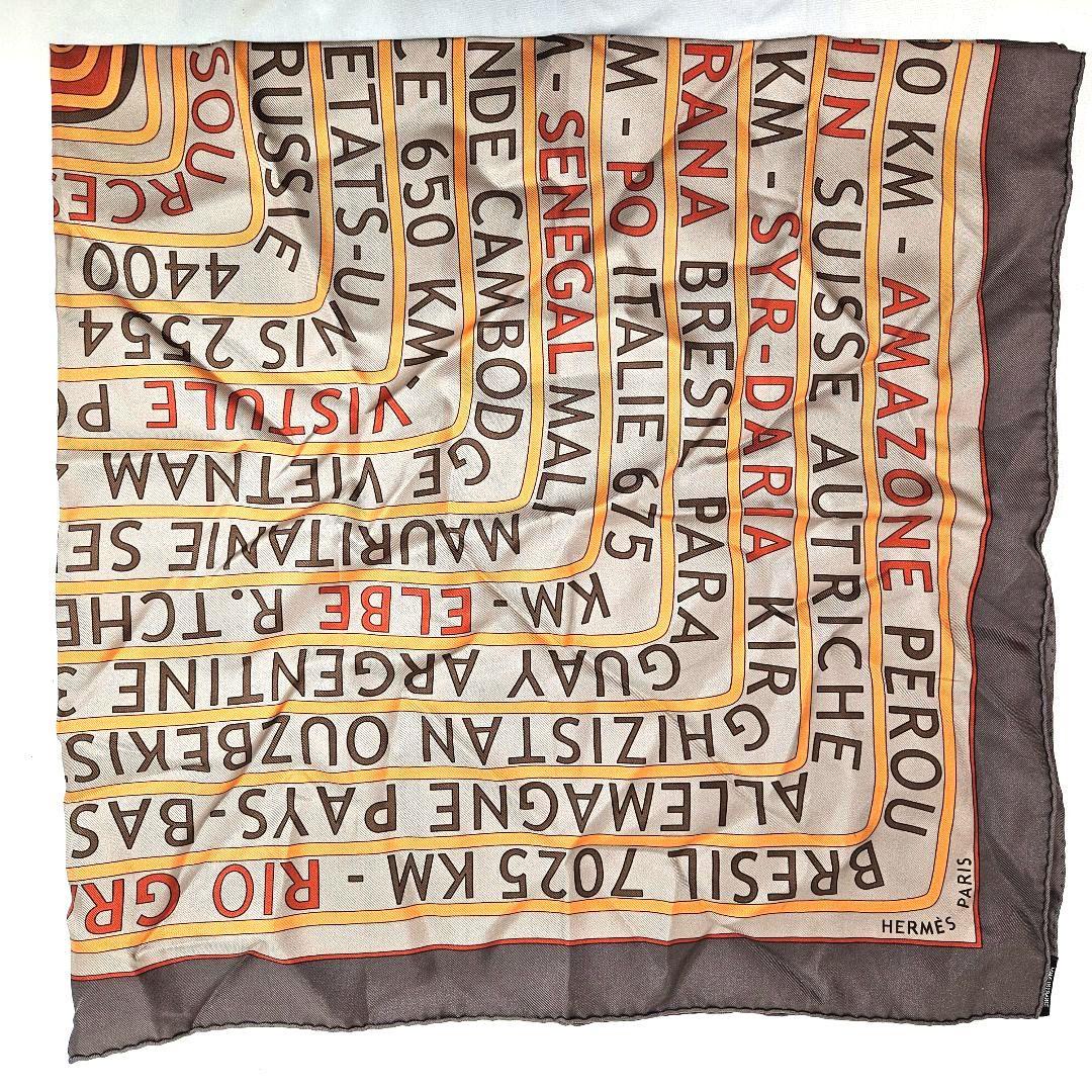 エルメス スカーフ カレ90 LES SOURCES DE LA VIE