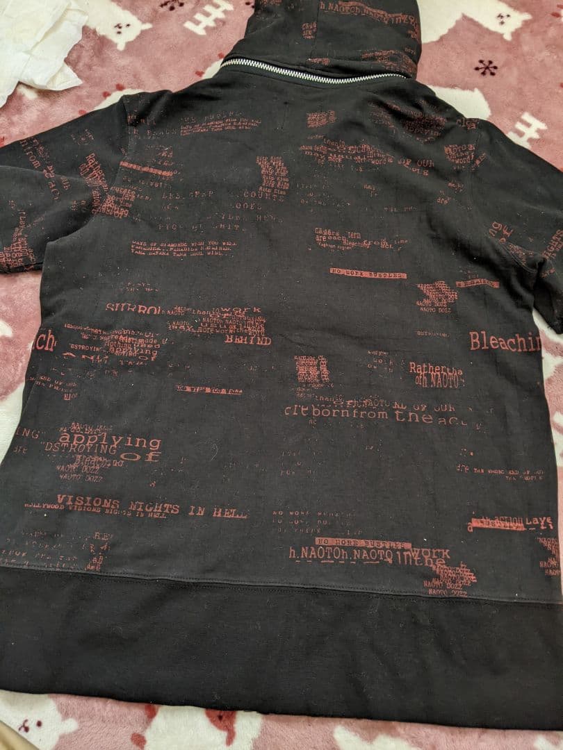 h. ANARCHY 　スカル　パーカー