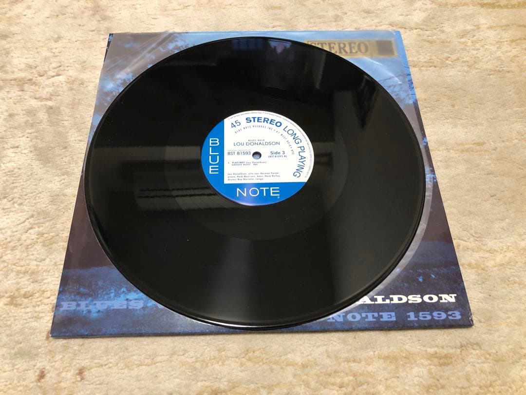 Lou Donaldson Blues Walk 45rpm 2LP 高音質