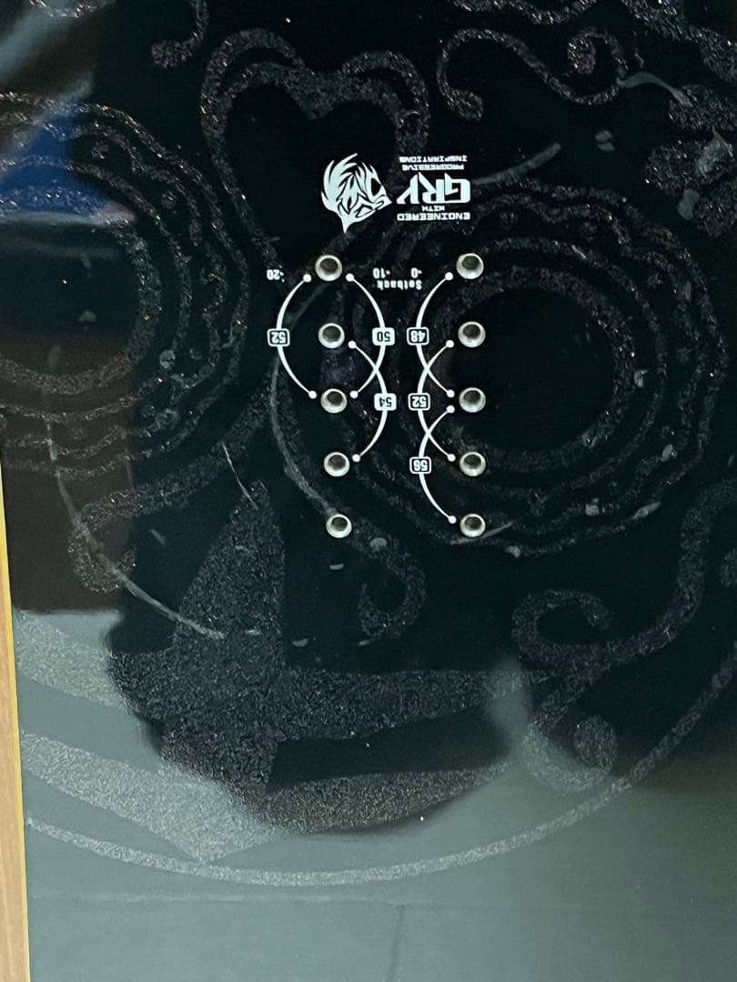 GRAY BOARDS スノーボード スカルデザイン