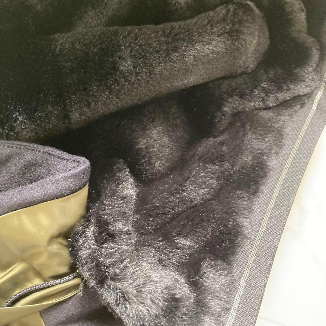 定価64900円【新品】レディース36ランバンスポール フルジップ中綿ベスト黒