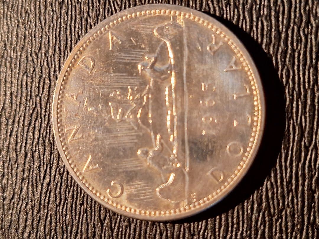 カナダモントリオール1976年５ドル銀貨 カナダ1965年dollar 銀貨