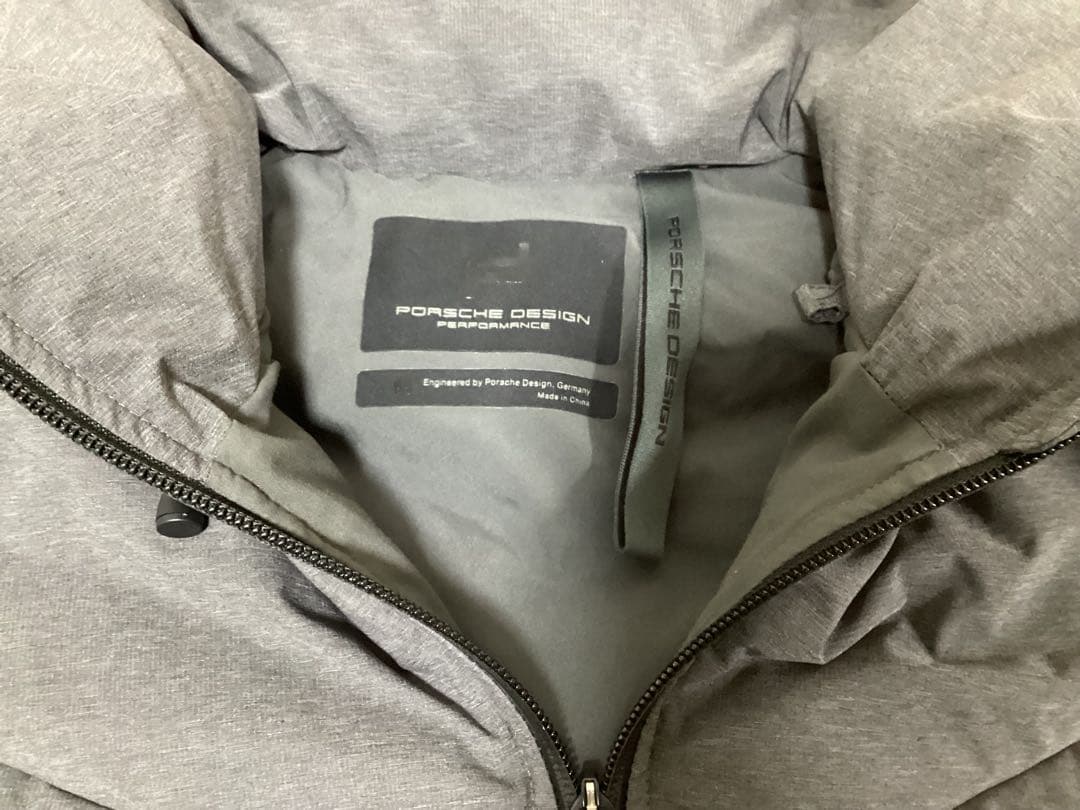 ポルシェデザイン 厚手 ベスト グレー M