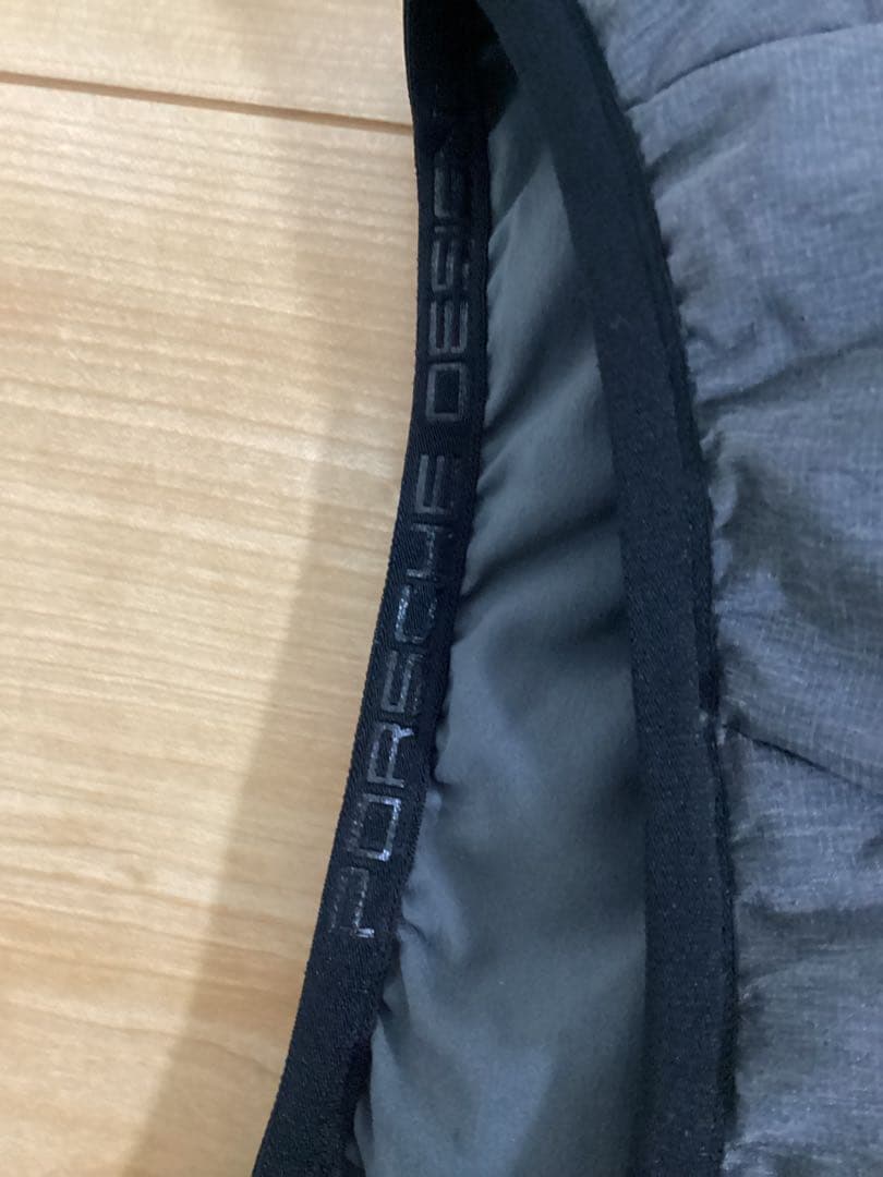 ポルシェデザイン 厚手 ベスト グレー M