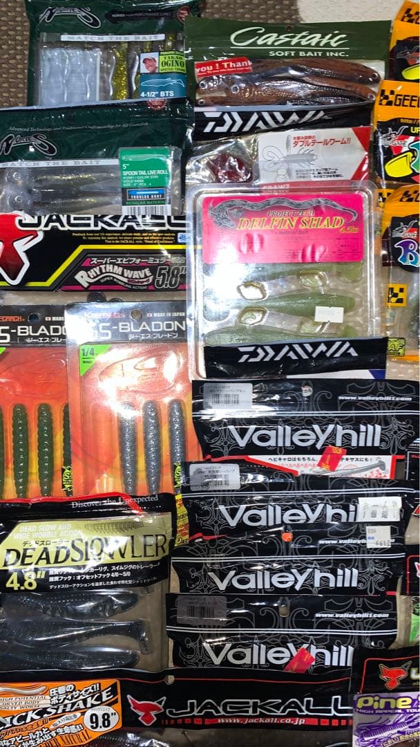 バス釣り引退 ワームセット