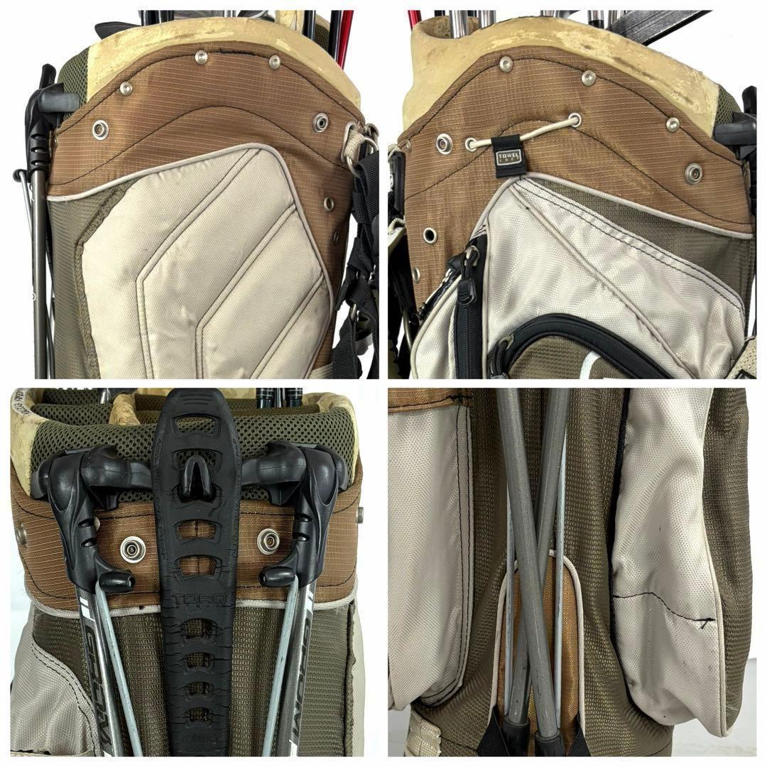 本格派 メンズゴルフクラブ 12本 フルセット OGIO ゴルフセット お試し品