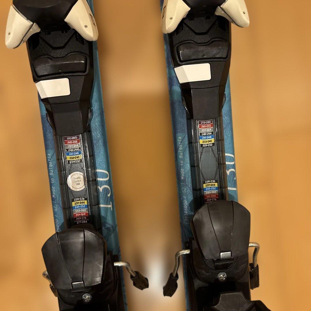 サロモンスキー板130、ビンディング、ストック