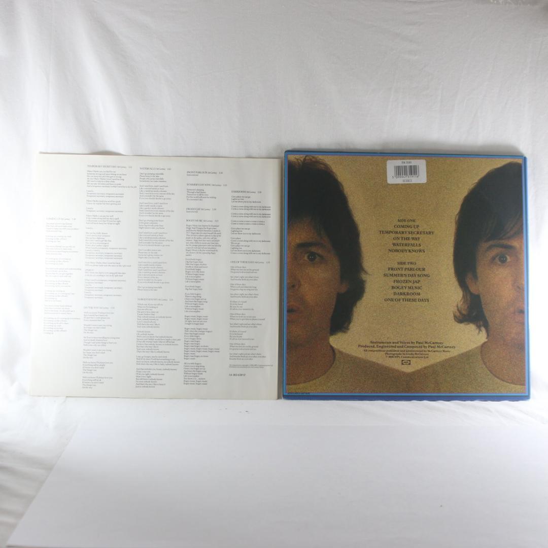 英LP Paul McCartney II 2 UK盤 英国盤 Stereo