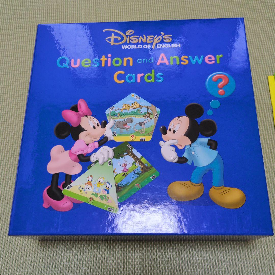 ディズニー 英語クイズカードセット 1-100