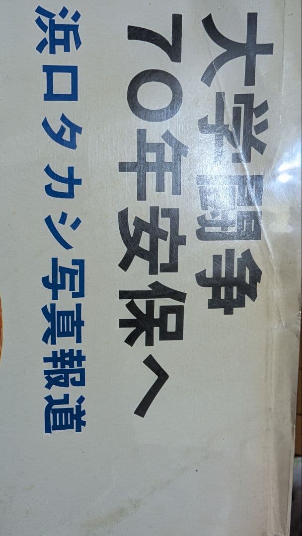 大学闘争 70年安保へ 浜口タカシ著
