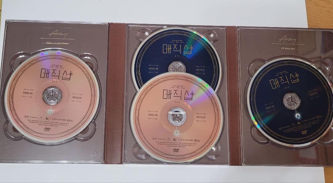 BTS magic shop 釜山 DVD テレカ ジミン