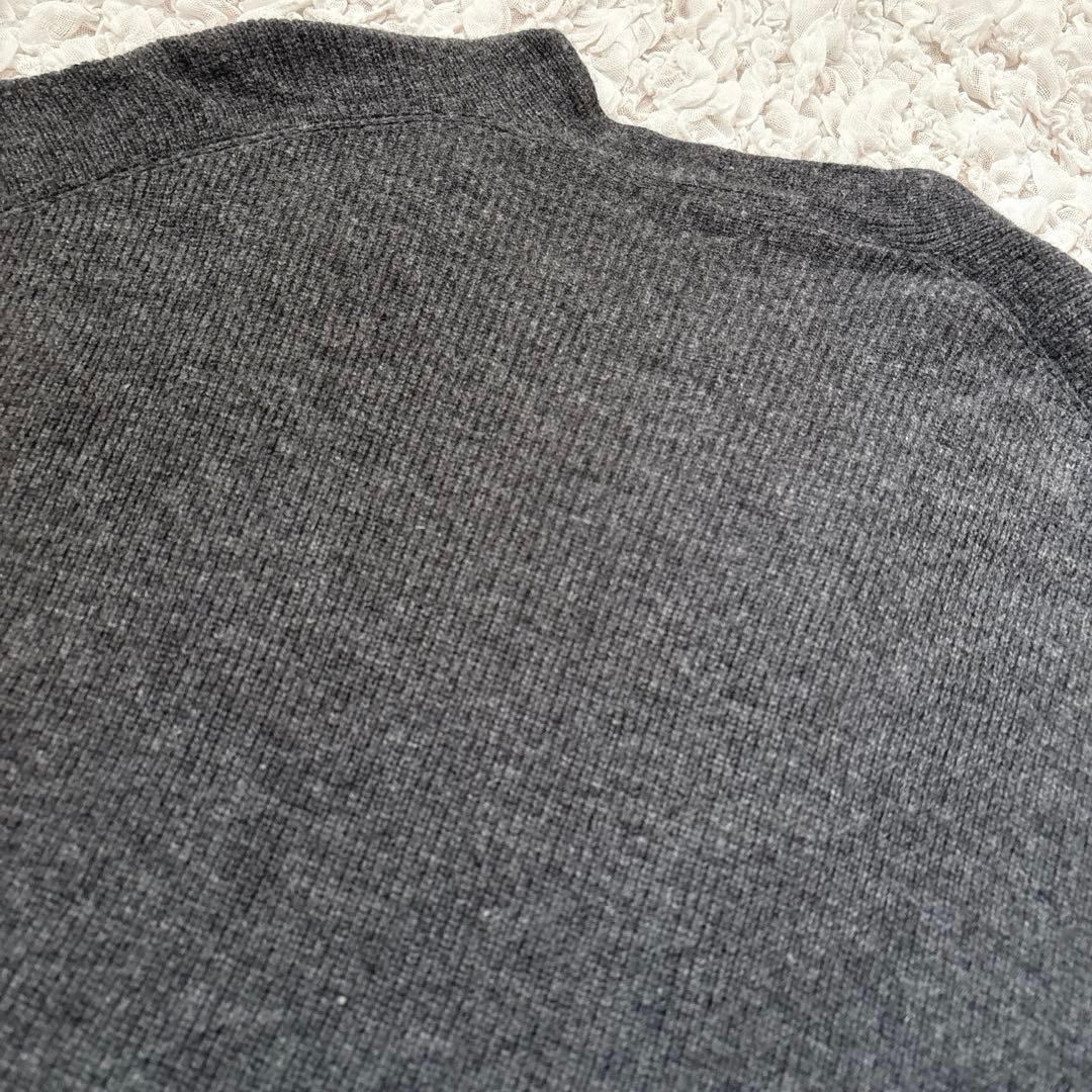 シロワン様　エヴァムエヴァ　ウール畦ロングベスト　wool 100%