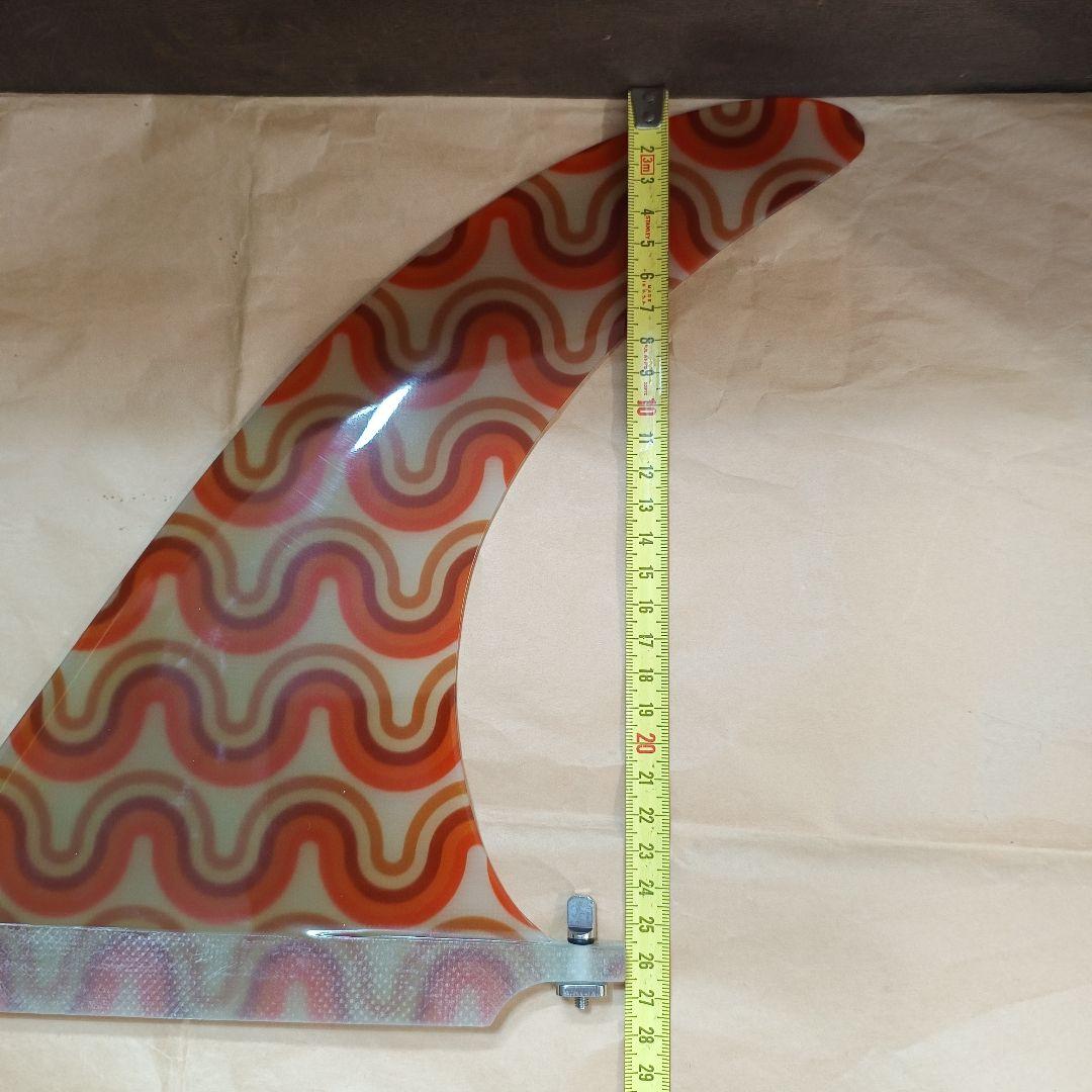 10インチセンターフィン　ロングボード　シングルフィン