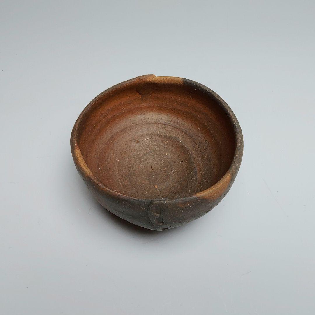 22-325 備前焼茶碗　横山伸一作