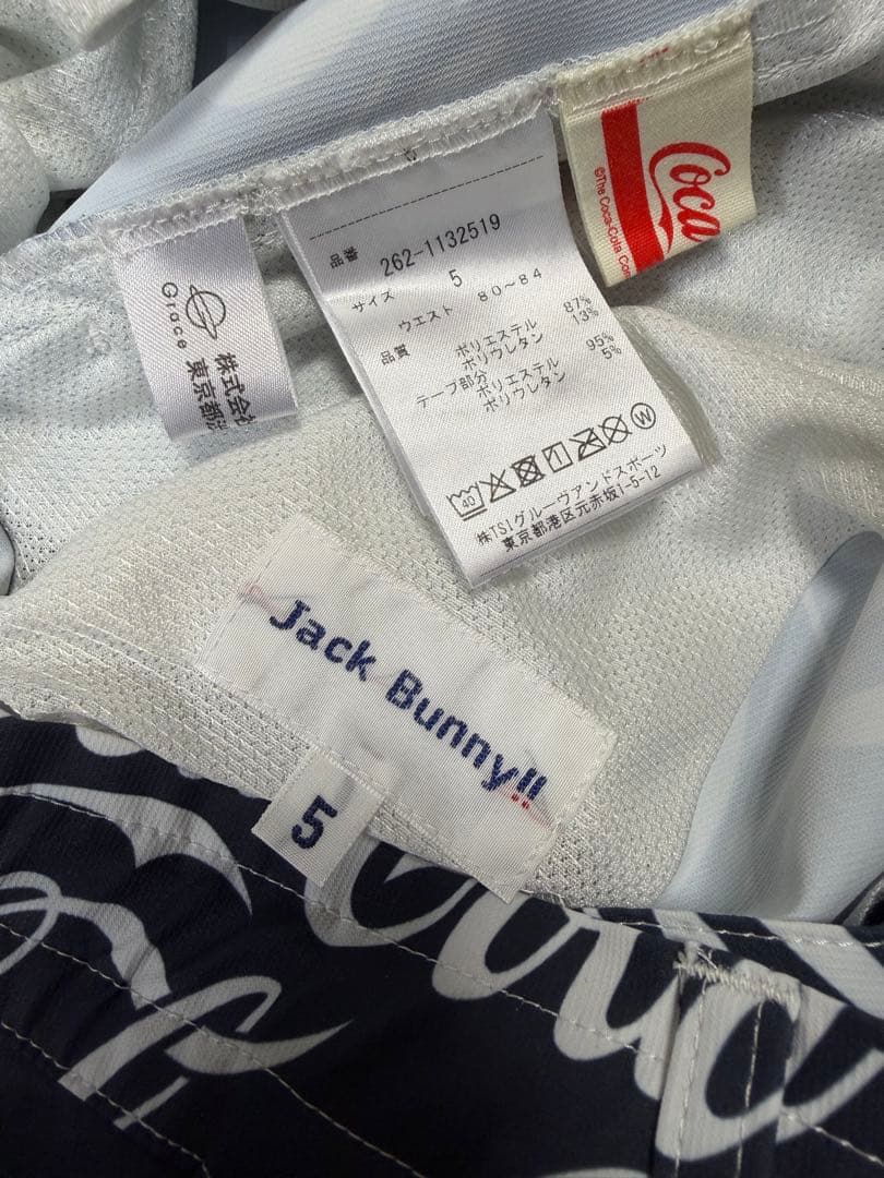 Coca-Cola JACK BUNNY ポロシャツとショートパンツセット