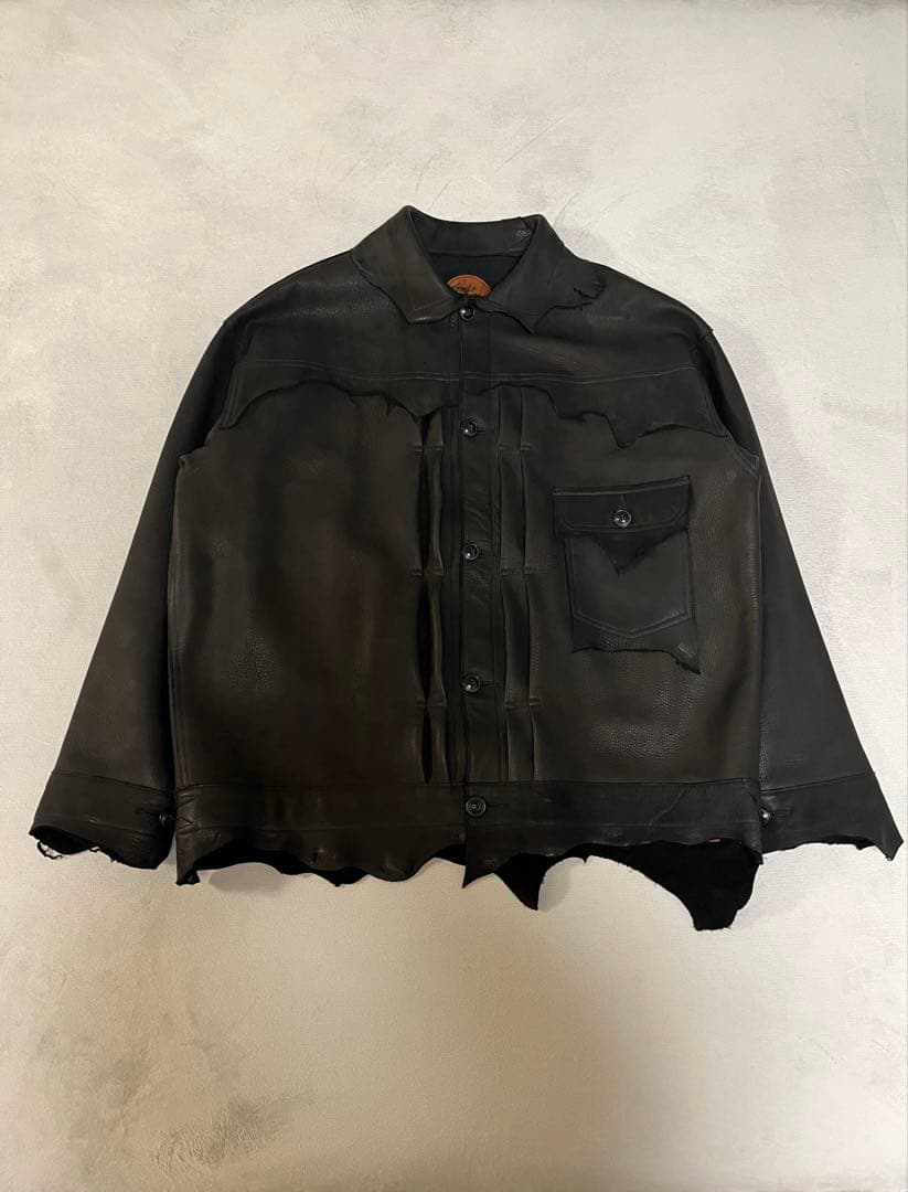 ジャケット・アウター GOODKARMA DEVELOPMENT DAVE - DEER SKIN 3