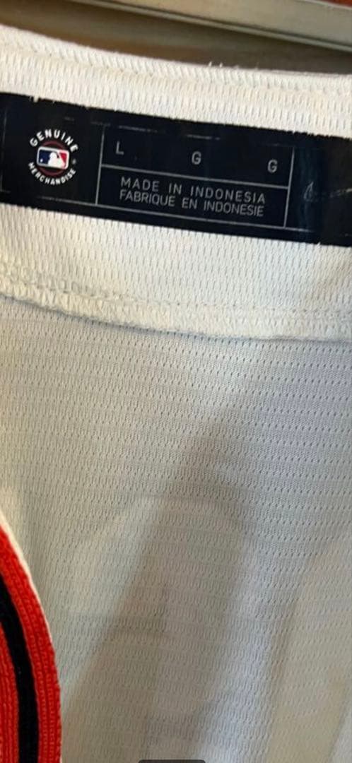 p*4様 Nike GIANTS ユニフォーム L サンフランシスコジャイアンツ