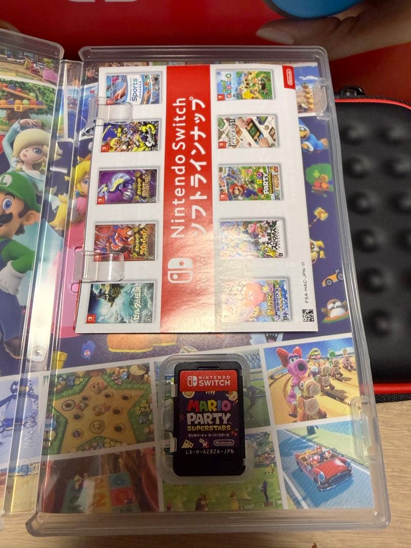 美品⭐️【カセット、ケース付き】Nintendo Switch 本体セット