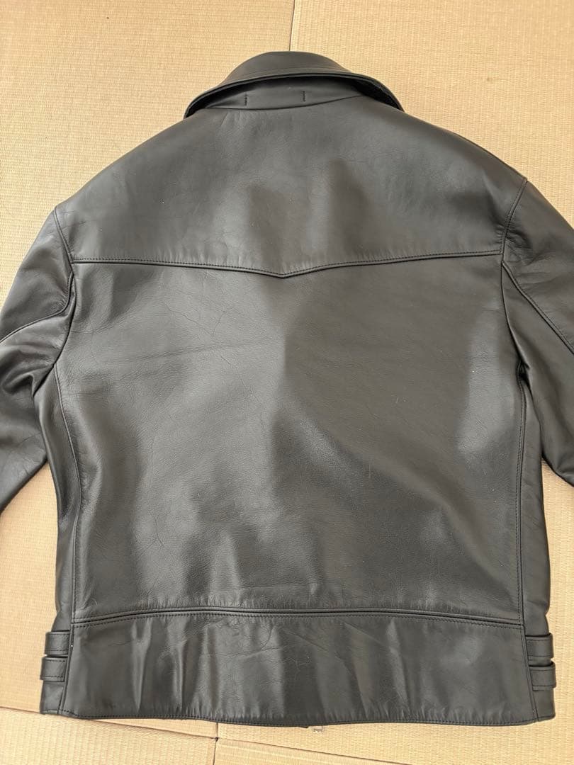 666 LJM-1TF タイトフィット サイドベルト ライダースジャケット