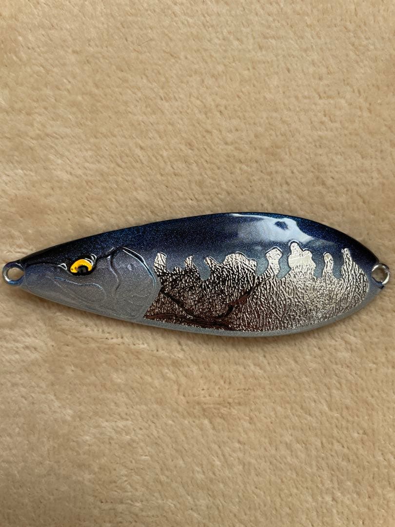 最終値下げ！！新品未使用マグトラ　nanaC spoon46g 紫ソーダカツオ