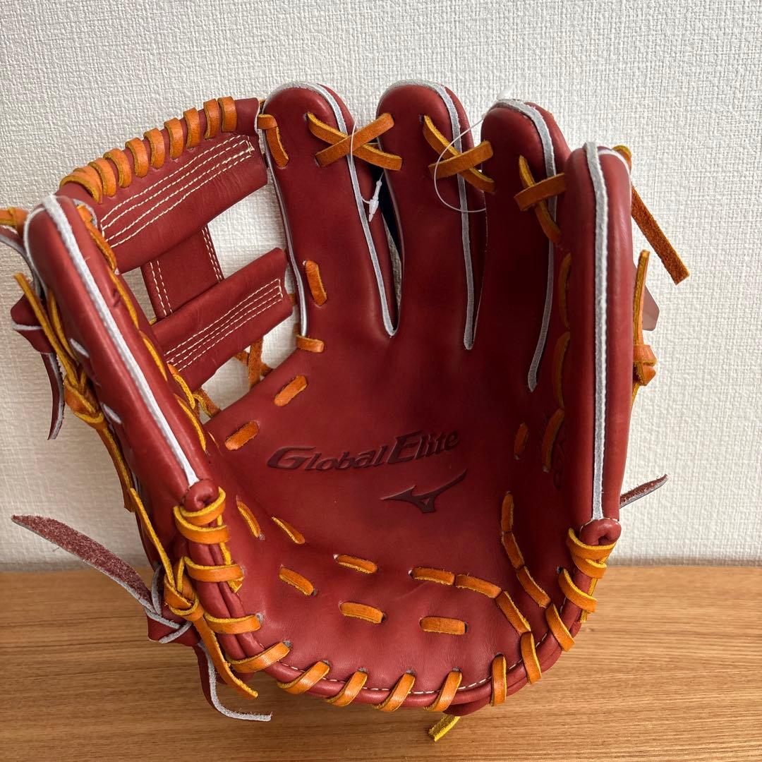 ミズノ　グローバルエリート　硬式用　内野　グラブ　グローブ　定価62,700円