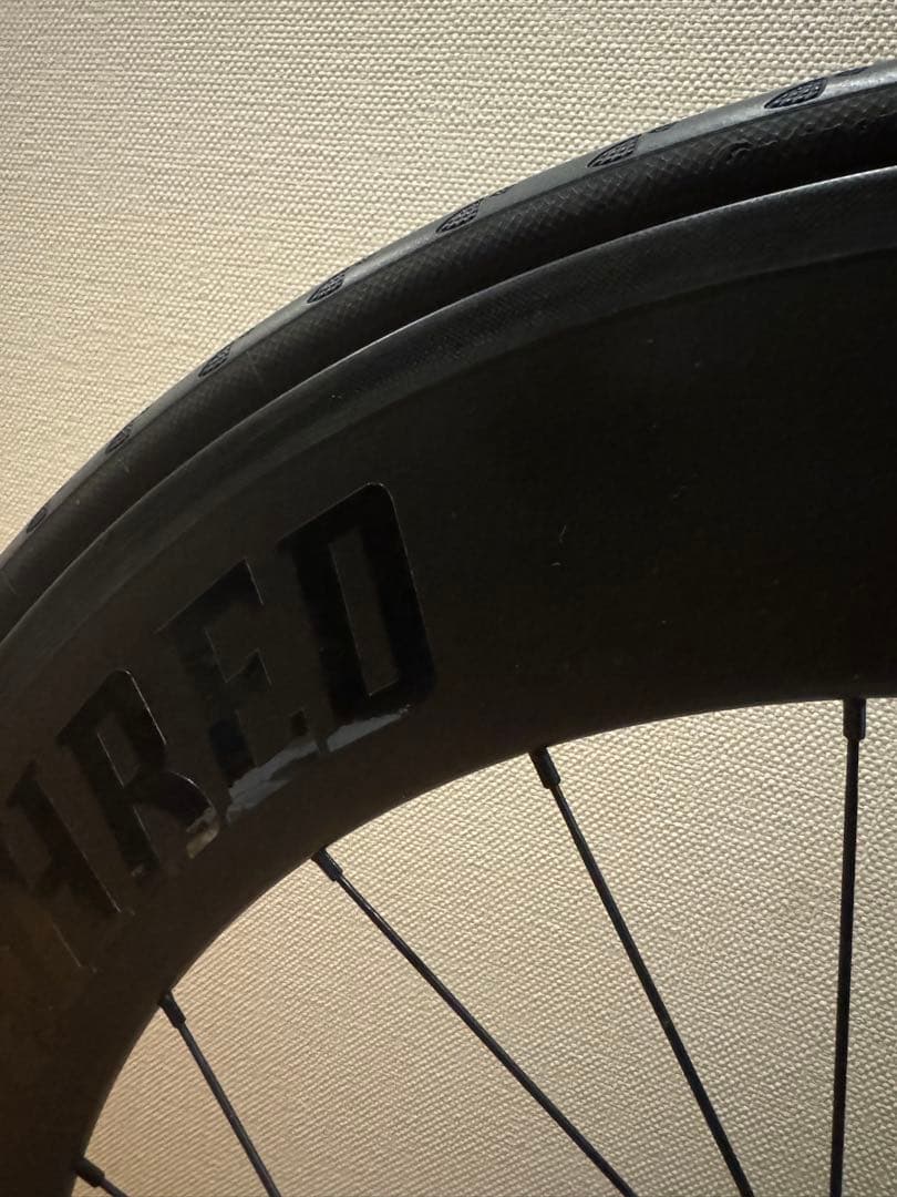 BROTURES T3 カーボンホイール　フロント、リア前後セット　タイヤ付き