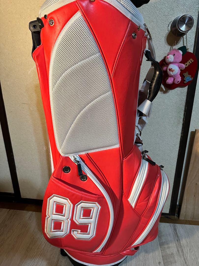 PEARLY GATES ゴルフバッグ 赤 89