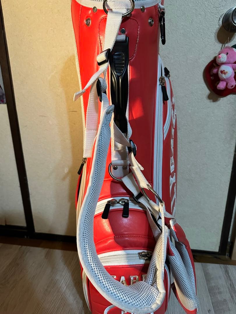 PEARLY GATES ゴルフバッグ 赤 89