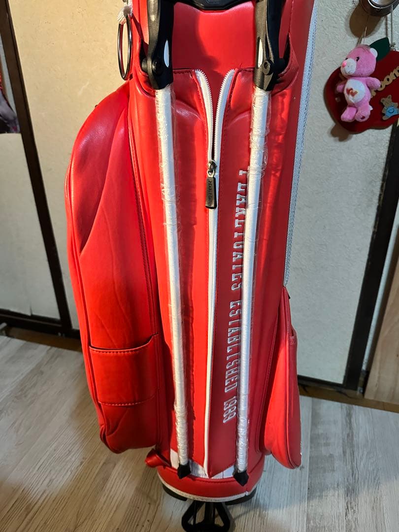PEARLY GATES ゴルフバッグ 赤 89