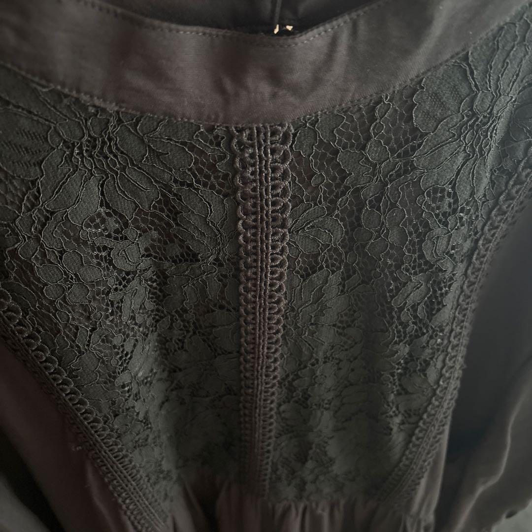 POPO✰美品モリノガッコウ 【大きいサイズ】レースが可愛半袖フォーマル