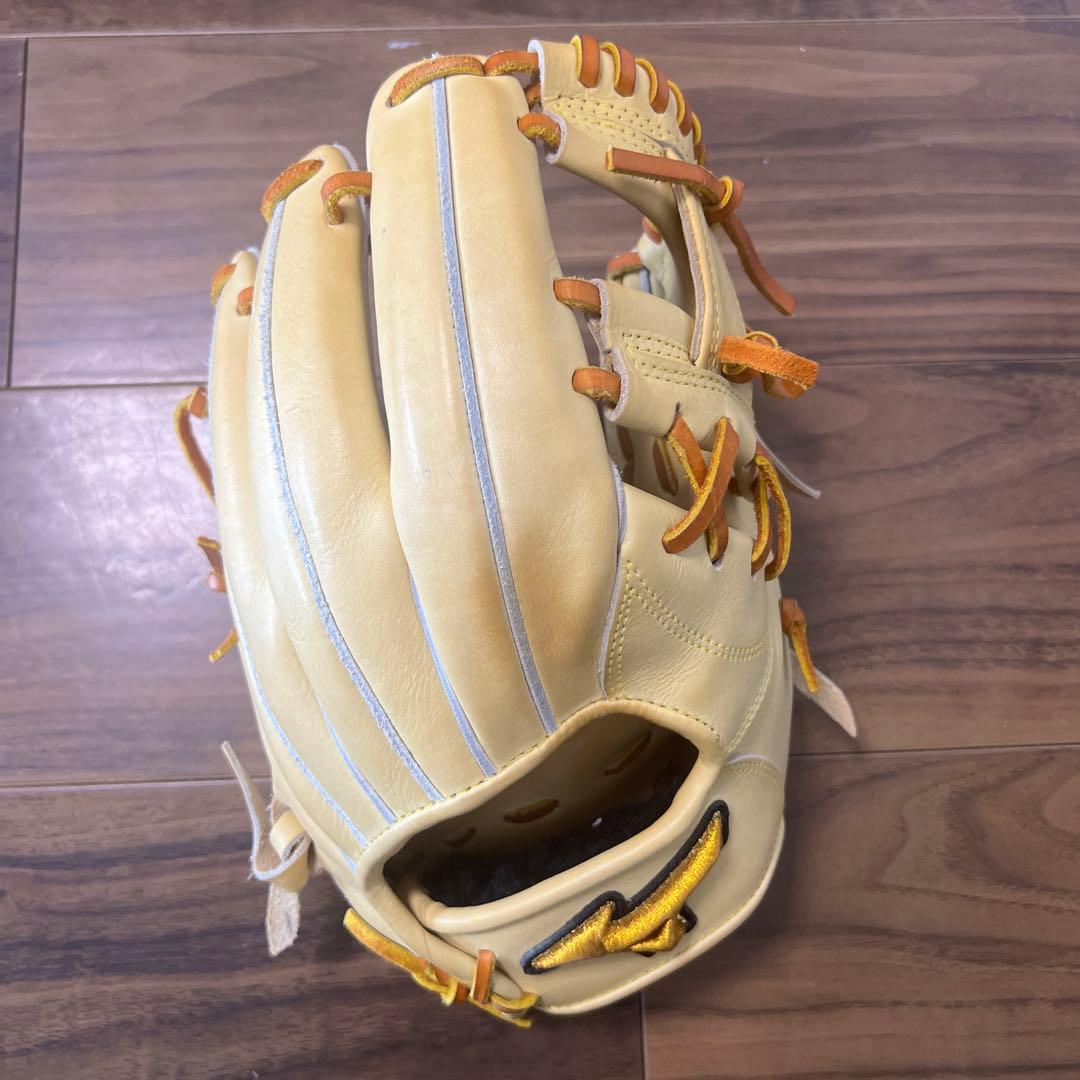 ミズノプロ　野球グローブ　硬式用　限定皮革