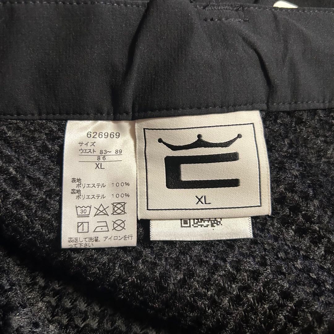 ま*ー様 ■新品■　コブラ　メンズXL　ゴルフウェア ワイドジョガーパンツ　ブラ