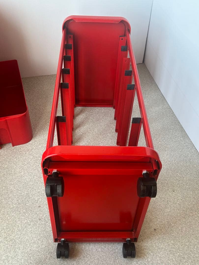 ヴィンテージ　サロンワゴン　工具箱　収納　ミッドセンチュリー　北欧　ツール　整理