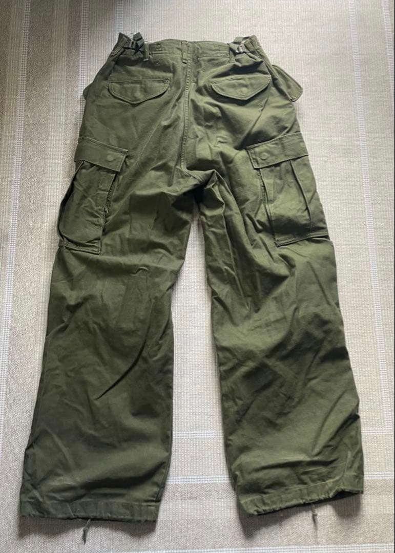 M65ミリタリーカーゴパンツ72年制　70s' 古着　米軍　USA制