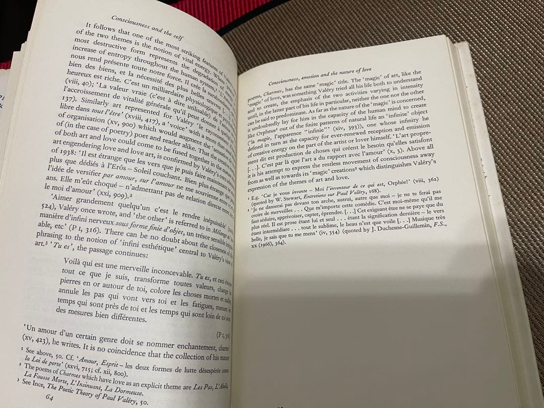 Paul Valéry: Consciousness & Nature