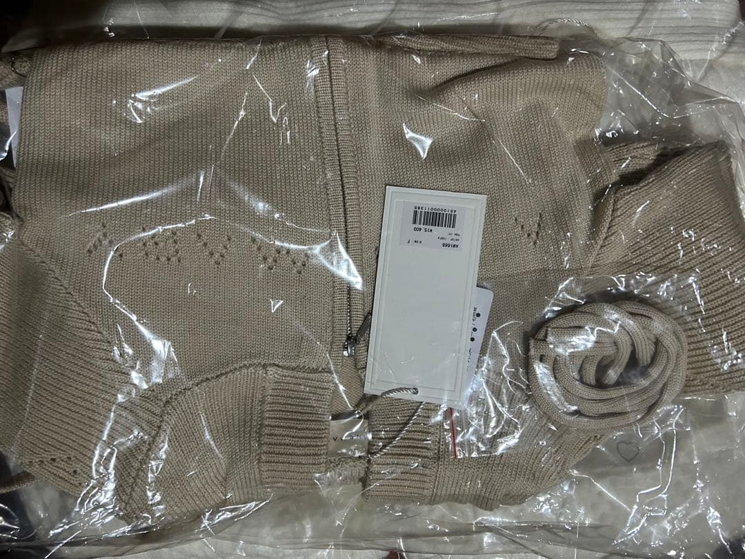 即日発送Angel crochet hood topsアイボリー