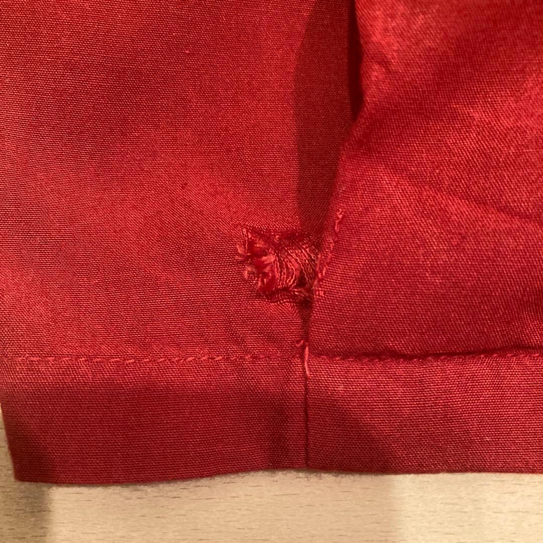 Style eyesボーリングシャツ　Gavette 半袖シャツ 赤