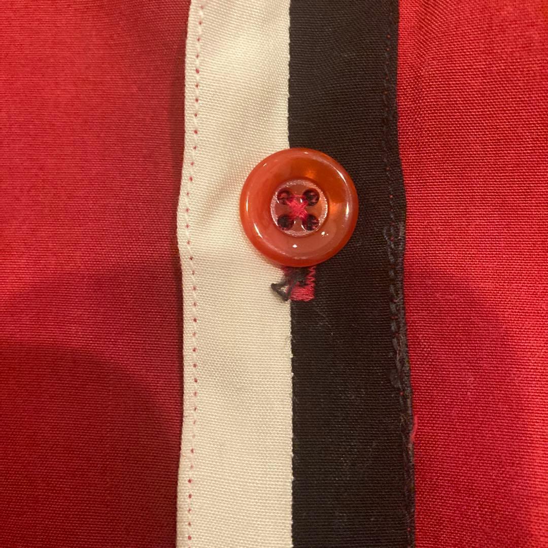 Style eyesボーリングシャツ　Gavette 半袖シャツ 赤