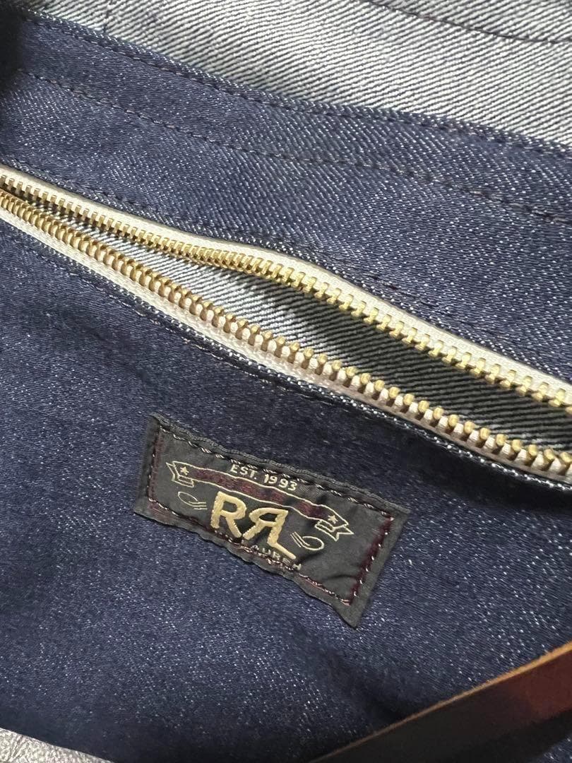 【美品】RRL ダブルアールエル デニム トートバッグ