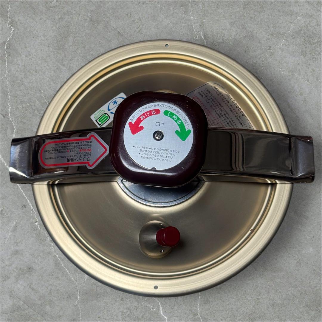未使用 RIKEN 理研 圧力鍋6.0㍑（1升用）