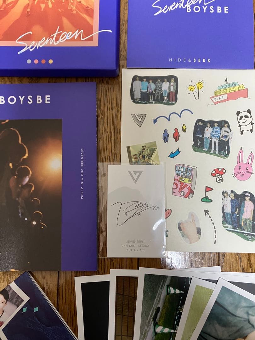 SEVENTEEN アルバム 8点まとめ売り BOYSBE トレカ ジョンハン