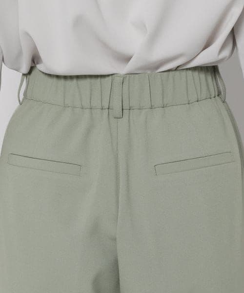 GLOBAL WORK　ペプラムベストとウツクシルエットワイドパンツ　黒