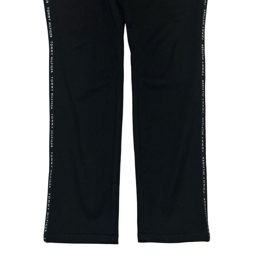 トミーヒルフィガーゴルフ パンツ　ブラック　サイズL 裏起毛ストレッチ秋冬防寒