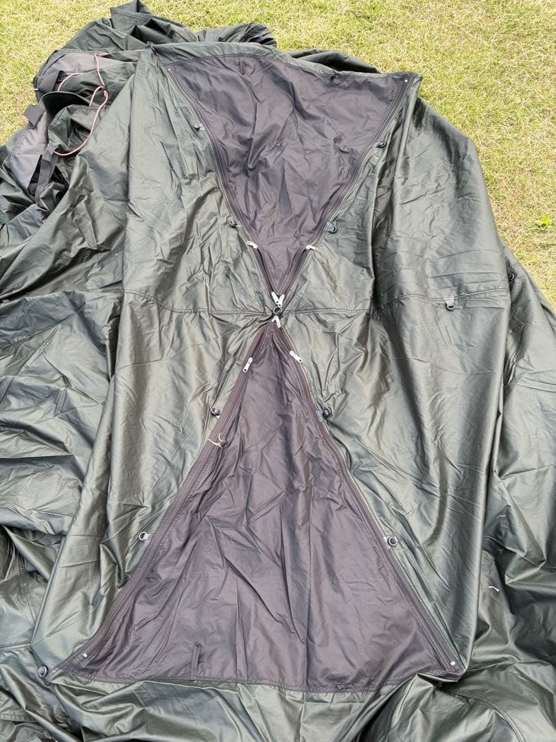 HILLEBERG アトラス　グリーン　ベスタピュール付き