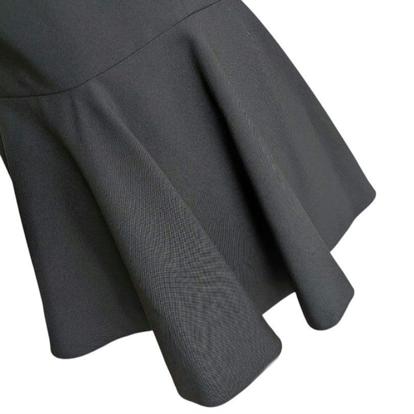 極美品✨️ロージーモンスター　ペプラム　マスキュリン　ジレ　ベスト　黒