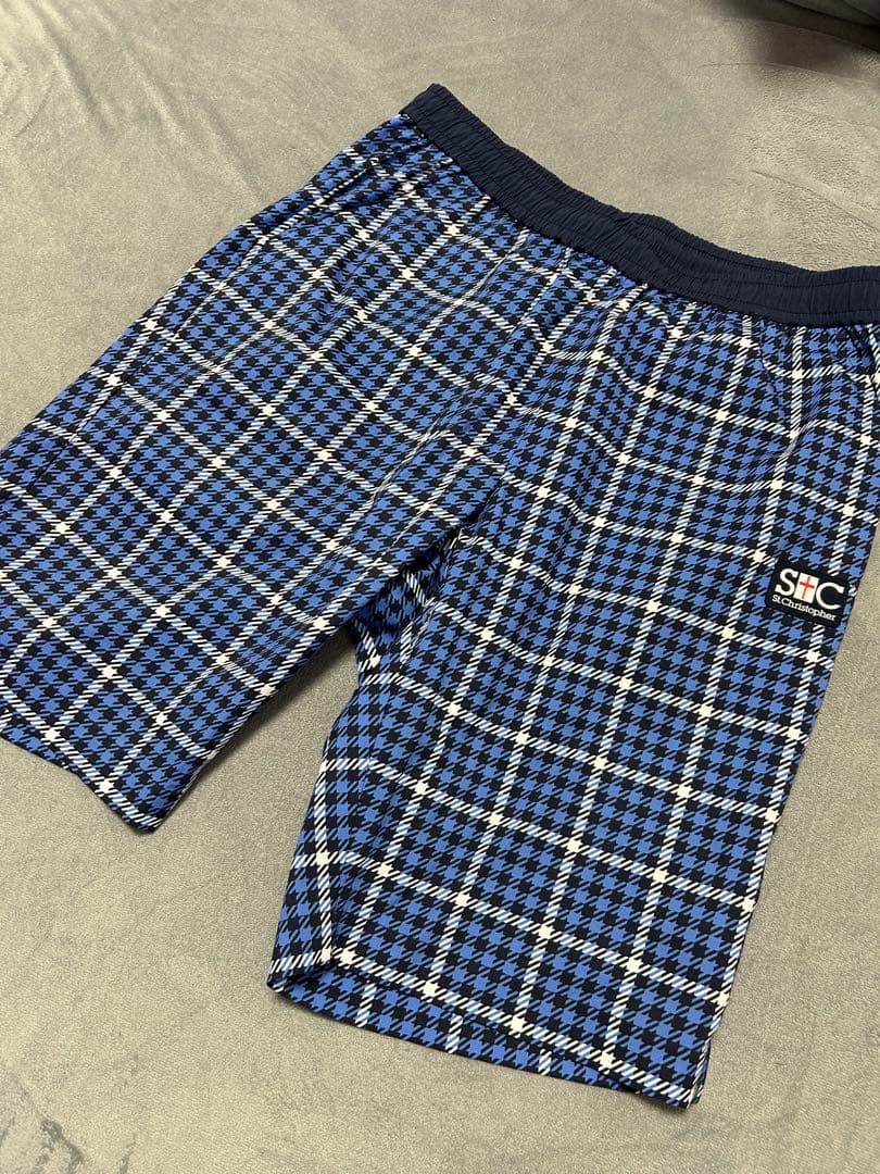 新品、美品商品 セントクリストファーネイビー ハーフパンツ 2点セット