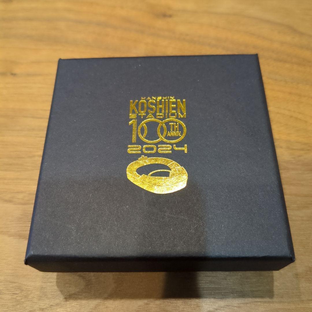 甲子園球場100周年記念 ミニチュア模型 ♦ピンバッジセット♦