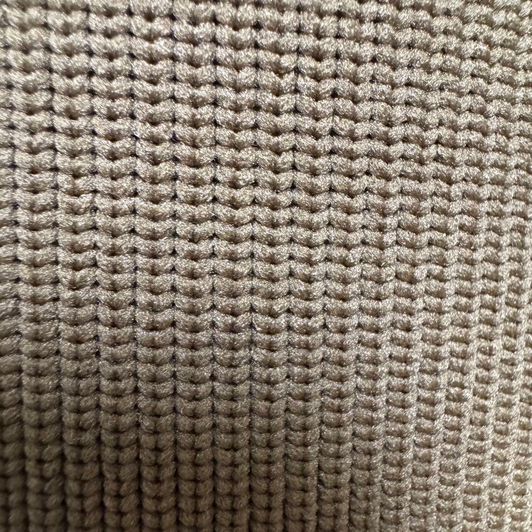 【アダムエロペ】ミドルニットジレ　ブラウン