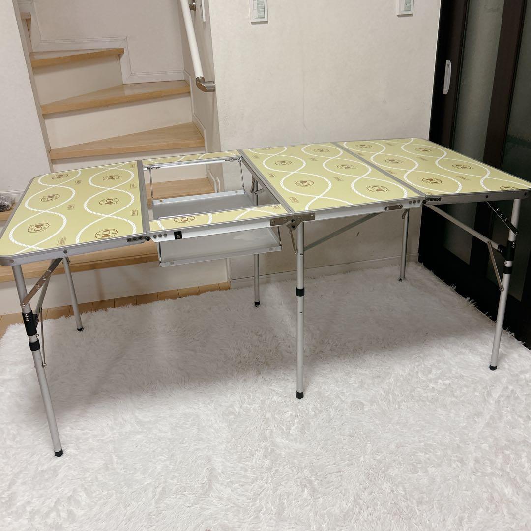 コールマン SLIM 4-FOLDING BBQ TABLE 四つ折りテーブル