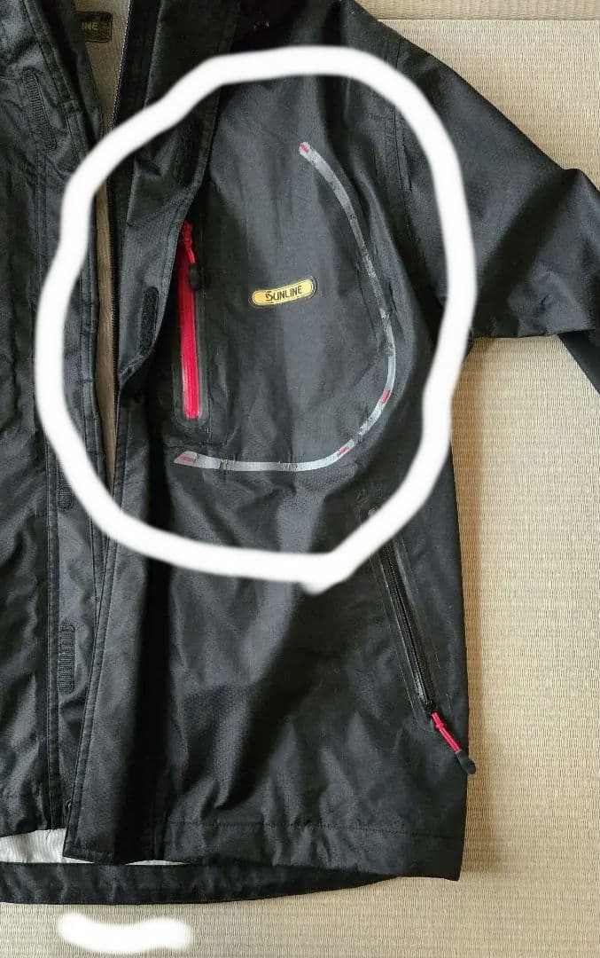 ♡本日お値下げ♡SUNLINE フィッシングスーツ(上下セット) ブラック